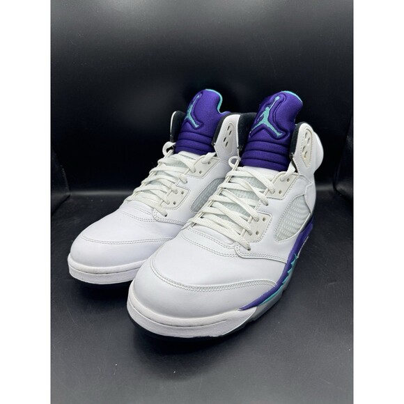 Air Jordan 5 Retro \'Grape\' OG 2013 Men’s Size 14 (136027-108) CLEAN main image 12